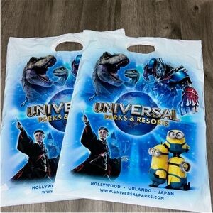 🟠3 $5 for $10🟠Universal Studio Parks & Resorts reusable shopping bags